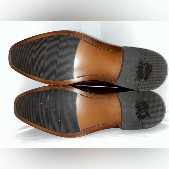 Florsheim Kierland Plain Toe Oxfords Burgundy Mens Leather Oxfords size 10 NEW - Picture 12 of 12